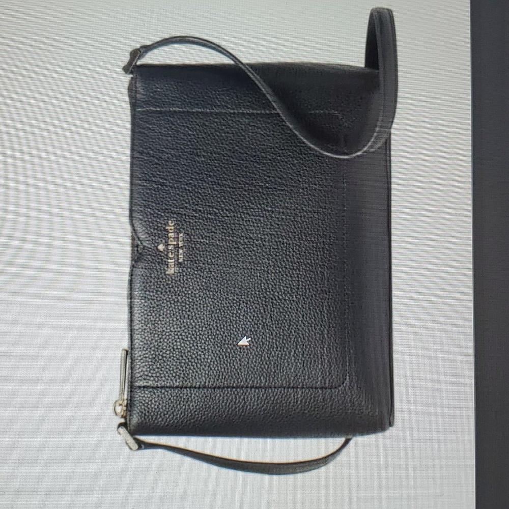 Kate Spade Black Leather Crossbody Bag